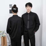 714-H3009P55控79/2025新款工作服衬衣潮流宽松制服衬衣发型师，男装衬衫，星座714(原C313)