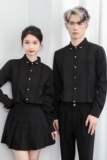 714-Y223特P40控59/2026秋季修身工作服衬衫理发店ktv酒吧制服，男装衬衫，星座714(原C313)