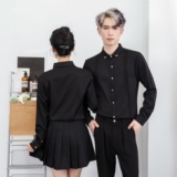714-Y223特P40控59/2026秋季修身工作服衬衫理发店ktv酒吧制服，男装衬衫，星座714(原C313)