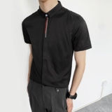 714-9330P35控55/2025夏短袖衬衣男女工作服衬衫修身小清新衬衣，男装T恤，星座714(原C313)