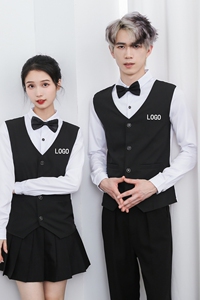 714-H3067P55控69/2025春季韩版新款简约工作服衬衫ktv酒吧制服图片