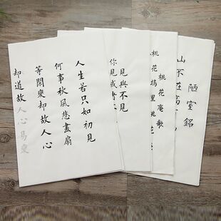 人生若只如初见陋室铭毛笔字帖诗词小楷楷书描红临摹宣纸书法入门