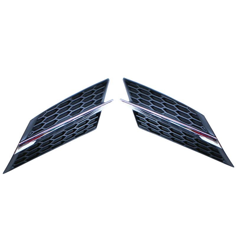 适用于13-15款丰田RAV4荣放前中网格栅前脸装饰板电镀前脸装饰条