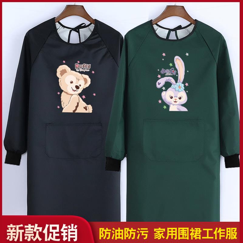 黑色罩衣防水防油耐脏耐