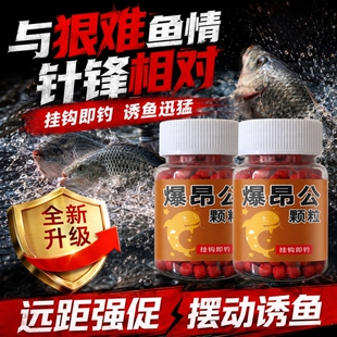 黄辣丁专用饵料野钓黄骨鱼黄颖刺黄尾爆昂公羊油颗粒懒人挂钩鲜丹