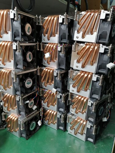 ALEO定制6显卡GPU双路X99六卡主板CPU散热器双滚珠2011针CPU风扇