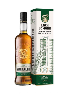 【国行】LOCH LOMOND罗曼湖单一谷物有泥煤味威士忌 进口洋酒