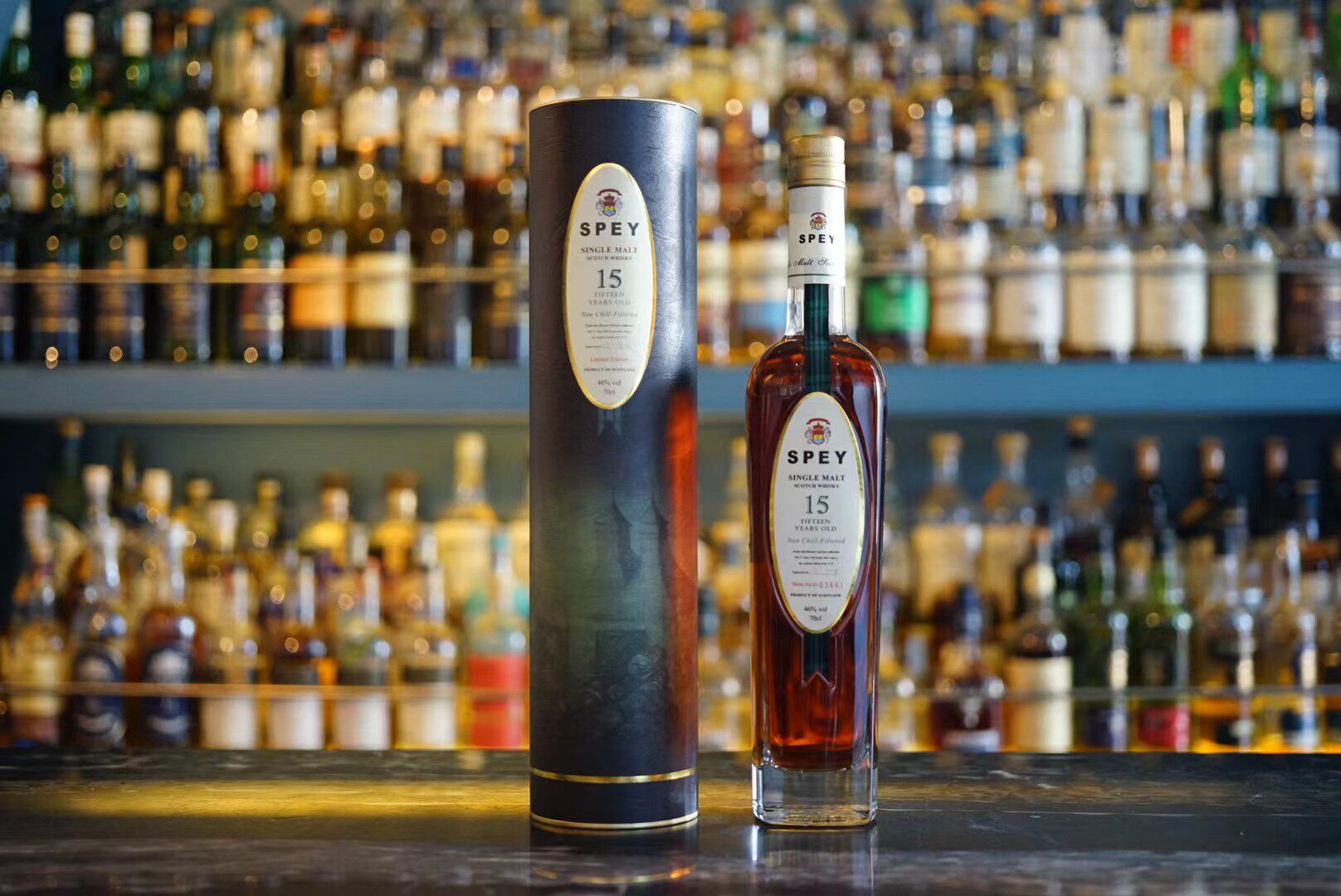 spey 诗贝15年单一麦芽苏格兰威士忌 进口洋酒  700ml  正品行货