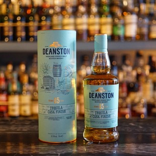 国行·Deanston汀思图/汀斯顿15年龙舌兰桶单一麦芽威士忌 洋酒