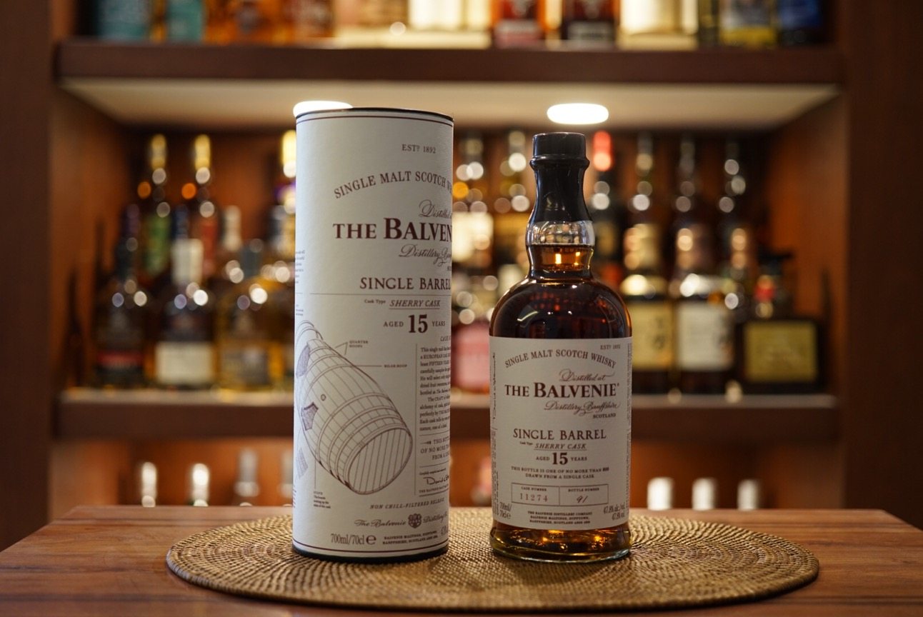 【国行包邮】balvenie 百富15年 雪莉单桶  苏格兰单一麦芽威士忌