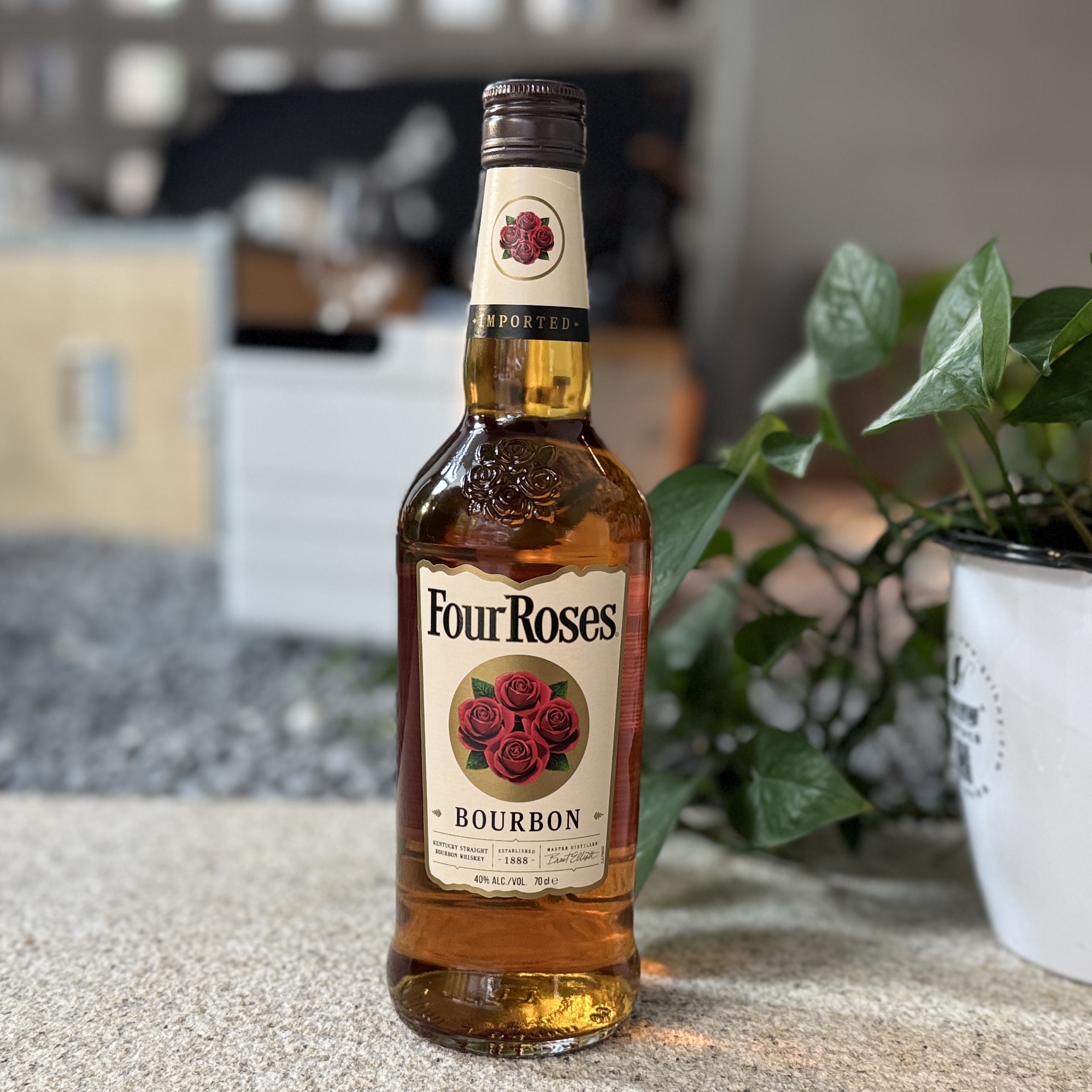【平行进口】Four Rose四玫瑰波本威士忌美国进口洋酒 700ml