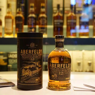 国行·Aberfeldy艾柏迪12年高地单一麦芽苏格兰威士忌 进口洋酒