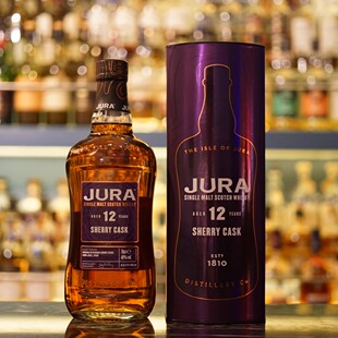 国行·JURA吉拉/朱拉12年雪莉桶版单一麦芽威士忌 洋酒700ml