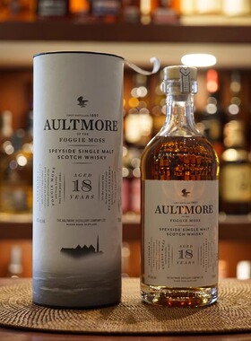 国行·Aultmore欧摩18年斯佩塞单一麦芽苏格兰威士忌 进口洋酒