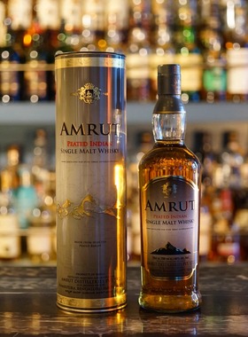 国行·AMRUT雅沐特/阿目泥煤限量版单一麦芽印度威士忌进口洋酒