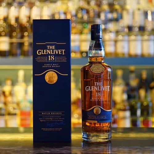 国行·THE GLENLIVET格兰威特18年苏格兰单一麦芽威士忌700ml