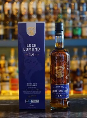 【国行】LOCH LOMAND罗曼湖18年苏格兰单一麦芽威士忌 洋酒700ml