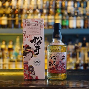 国行·THE MATSUI松井单一麦芽威士忌樱花木桶风味日本进口洋酒