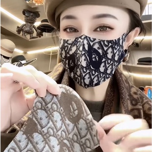 网红同款3D显脸小立体口罩四季款可水洗