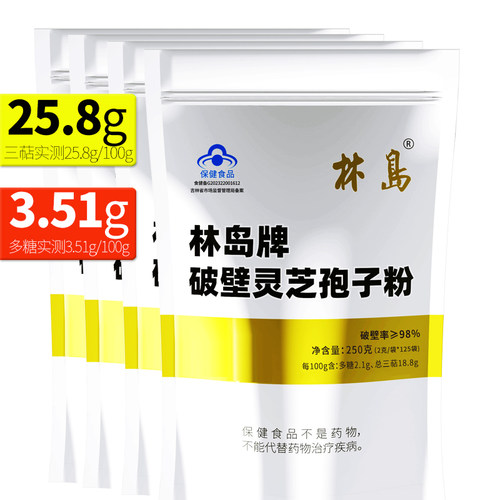 实测三萜含量25.8,  每天2次,每次一袋(2克)