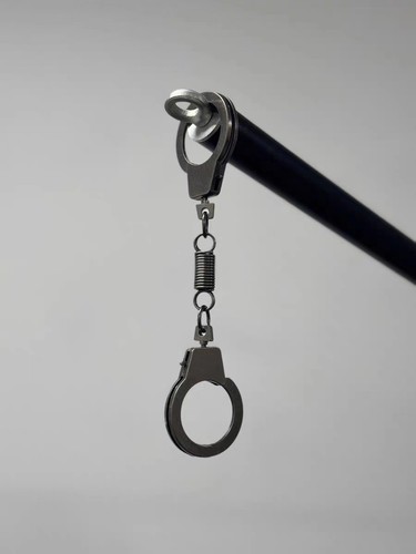 做旧手铐腰扣裤链钥匙扣