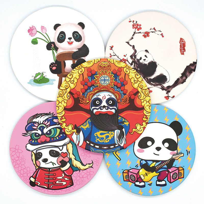 陶瓷垫来图定制旅游创产图片