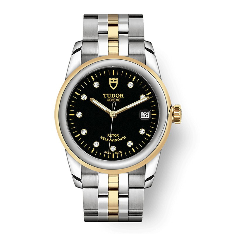 瑞士帝舵tudor手表男 骏珏日历型自动机械男士腕表m55003-0008