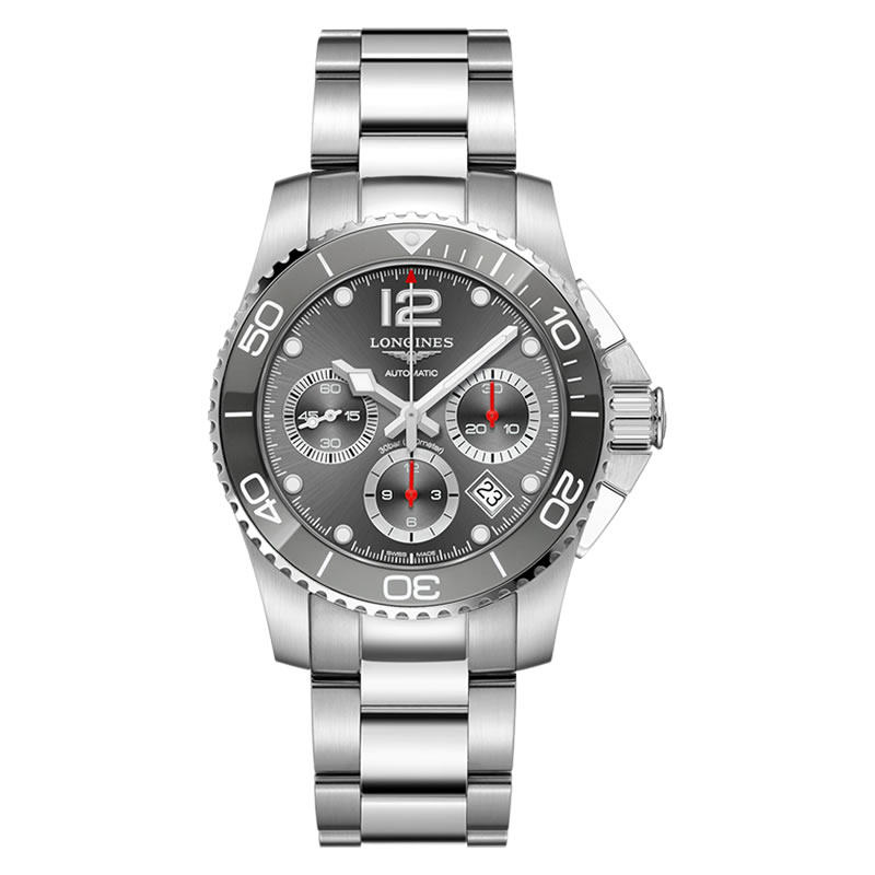 Longines浪琴手表康卡斯潜水男表300米防水机械表L3.783.4.76.6