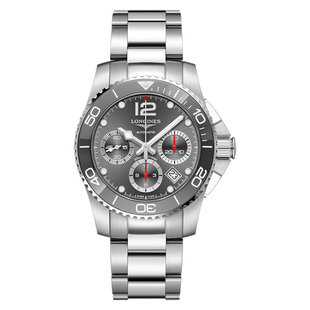 Longines浪琴手表康卡斯潜水男表300米防水机械表L3.783.4.76.6