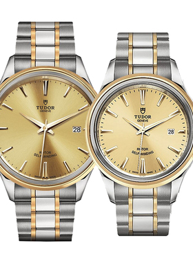 帝舵手表风尚系列日历自动机械情侣腕表M12703-0001/M12103-0001