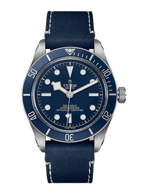 瑞士帝舵/Tudor 碧湾系列 自动机械男士腕表皮带蓝盘M79030B-0002