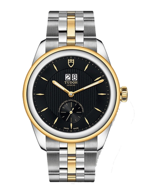 帝舵TUDOR瑞士手表 骏珏双位日历型自动机械男士腕表M57103-0002