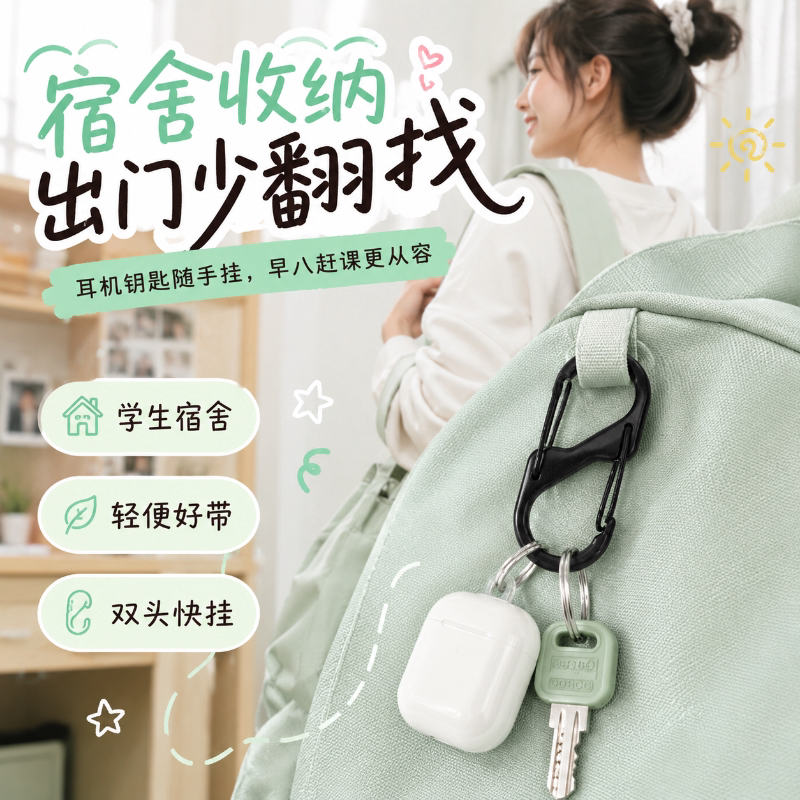 登山扣八字扣户外扣旅行装备
