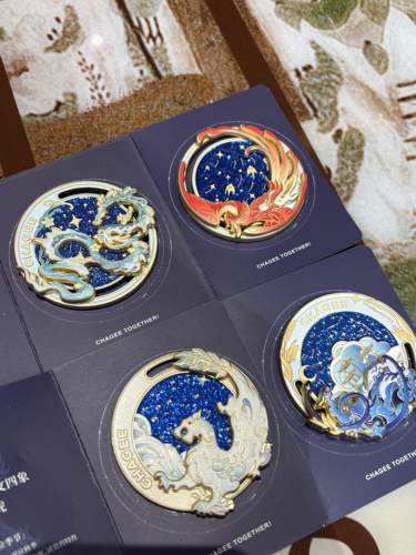 正品代购霸王茶姬冰箱贴观象知时茶叙天歌冰箱贴周边