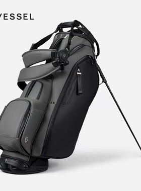 VESSEL2026高尔夫球包轻便防泼水golfbag易携支架包男女7.5寸3kg