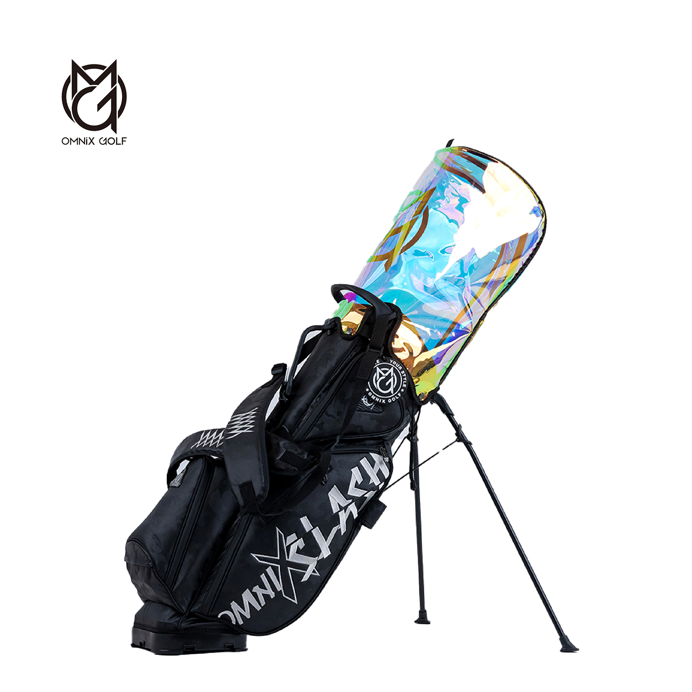 OMNIXGOLF迷彩风高尔夫支架球包