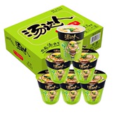 统一汤达人日式 包邮 酸辣海鲜豚骨拉面速食方便面杯装 整箱12杯