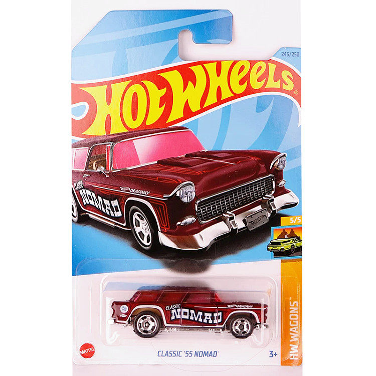 风火轮火辣小跑车仿真合金车模型儿童玩具经典款雪佛兰游牧老爷车