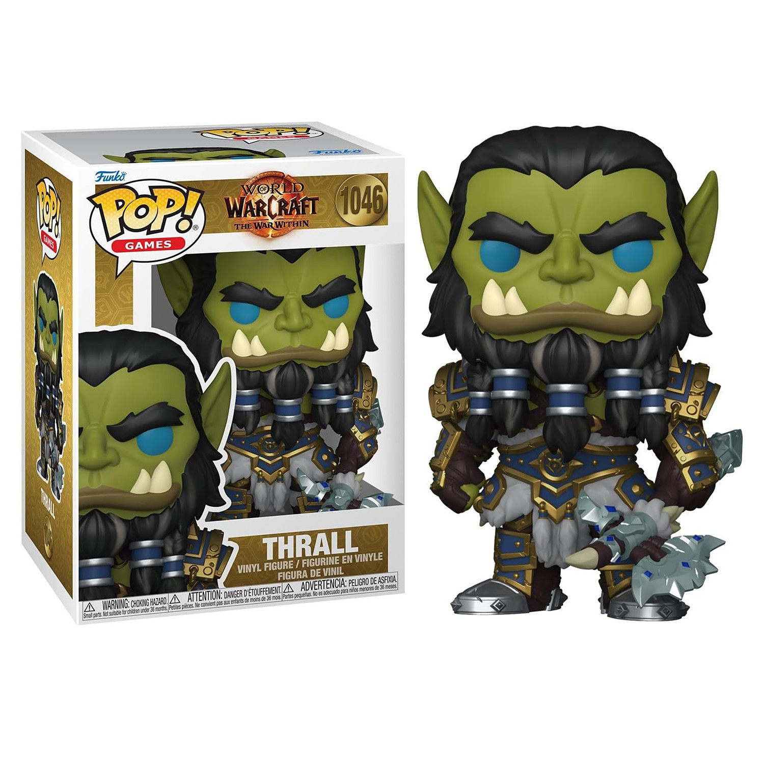 FUNKO魔兽世界暴雪POP公仔模型手办玩具潮玩盲盒游戏萨尔部落首领