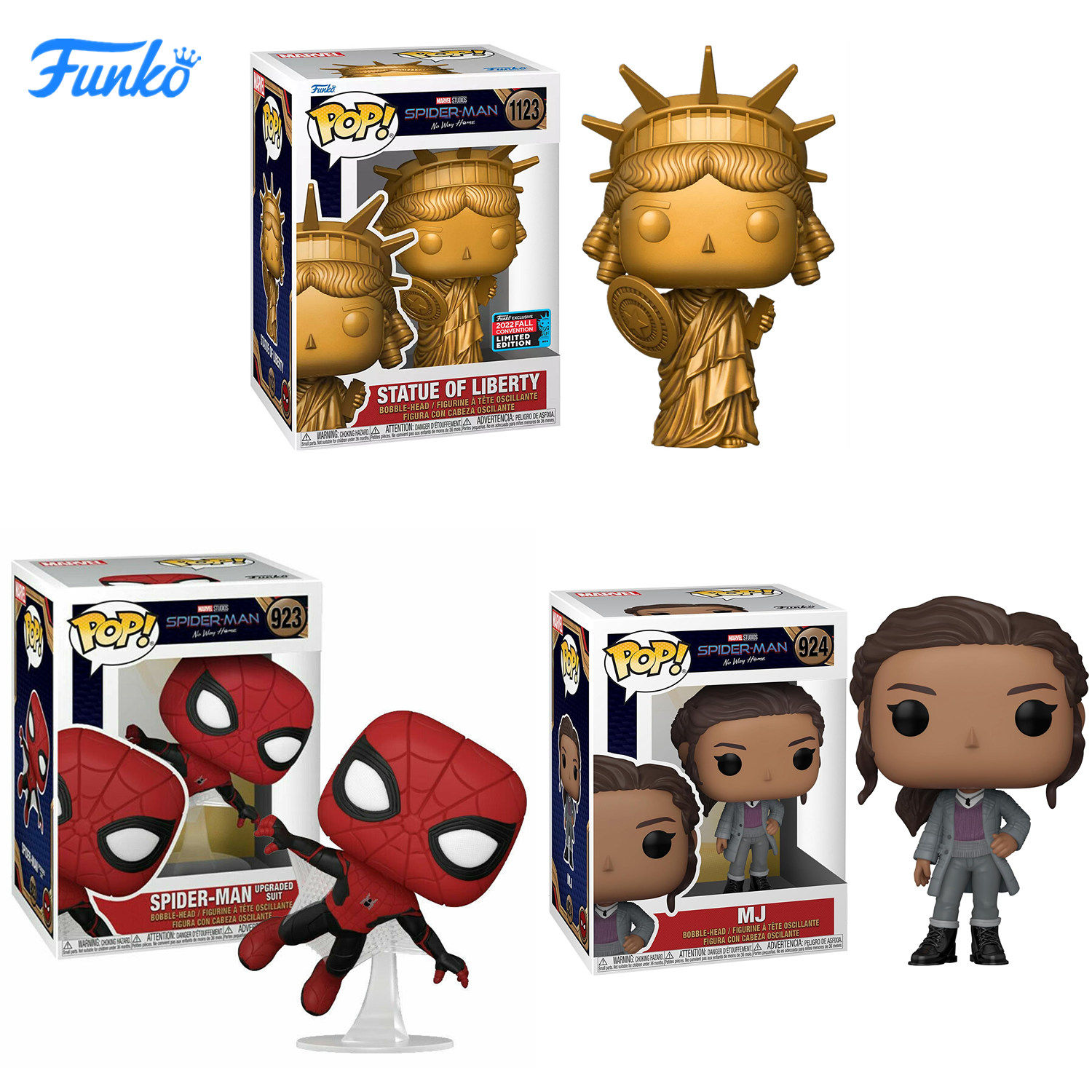 FUNKO漫威蜘蛛侠MJ手办