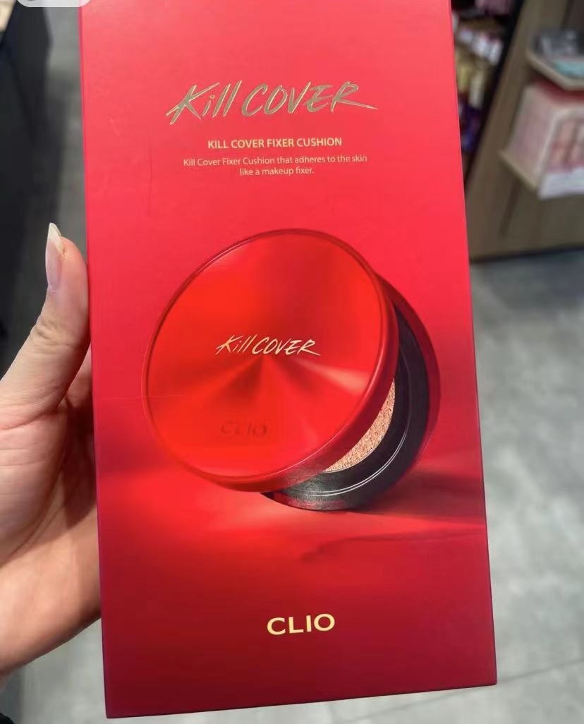 银盖魔镜红色款遮瑕保湿韩国Clio