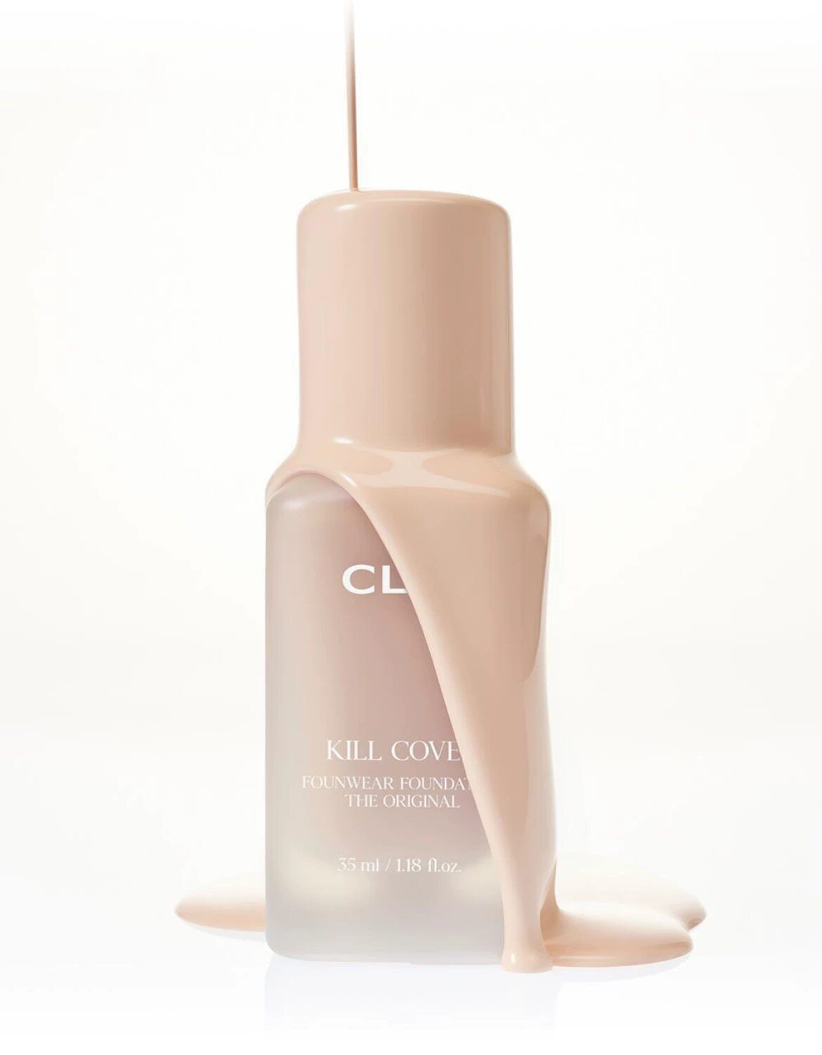 韩国clio珂莱欧水润裸妆粉底液轻薄遮瑕持久奶油肌哑光慕斯粉底液