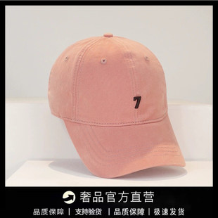 【国际奢品】MOOSE剪刀四季帽子春秋软顶弯檐棒球帽简约百搭男女