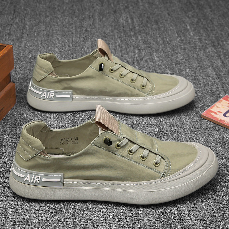 官方正品New Bcfauae NB帆布男鞋夏季透气防臭老北京布鞋一脚蹬工