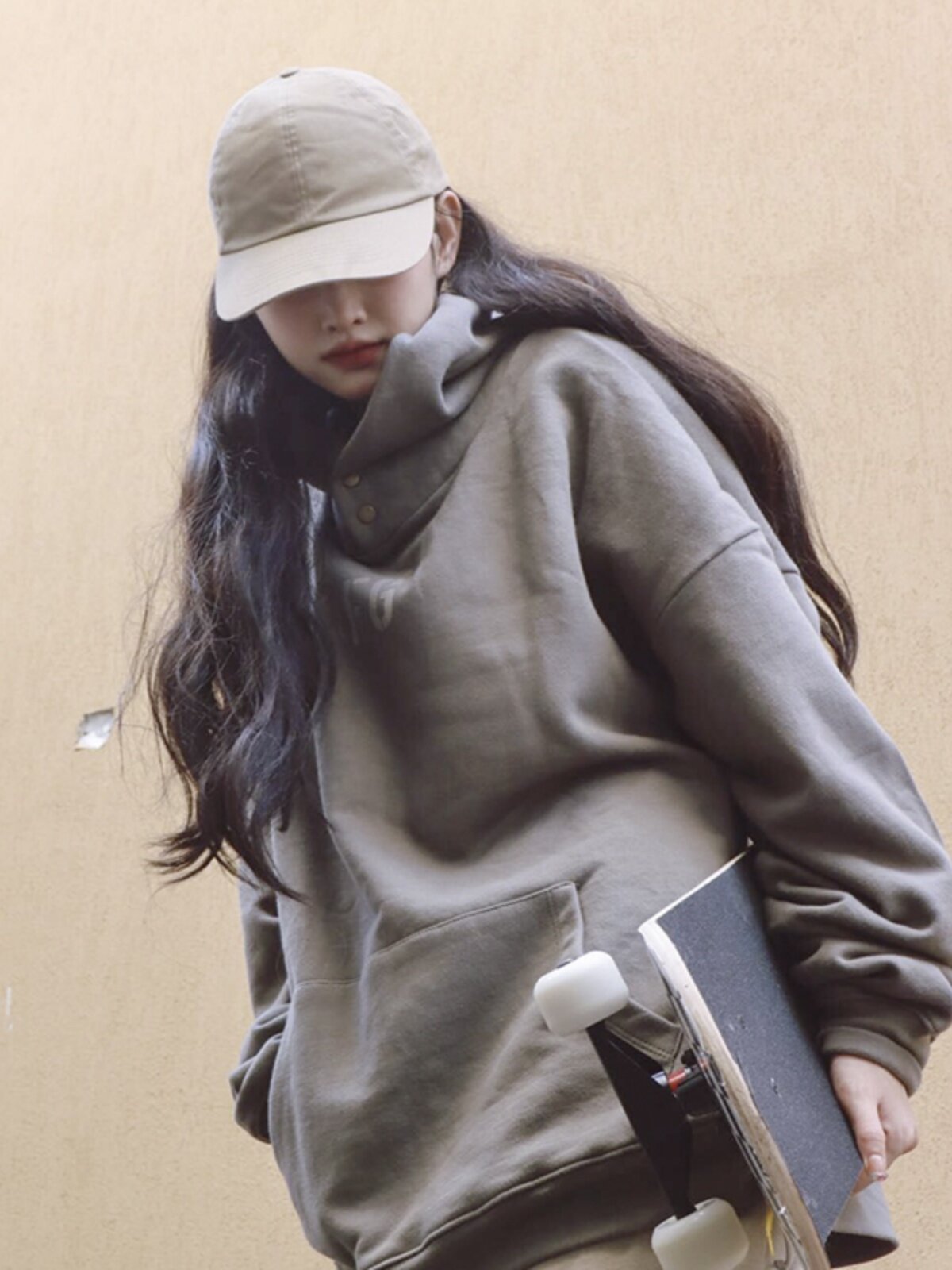 FOG 일곱 번째 시즌 몰려들고 풍부한 FG 플러스 벨벳 후드 풀오버 스웨트 셔츠 남성과 여성 커플 유럽과 미국의 가을 겨울 패션 브랜드 캐주얼