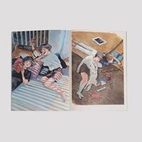 The Trace Courtyard: A collection of watercolor hand-drawn illustrations of Shiba Inus and cats by Korean illustrator NOMA on Instagram, healing thumbnail 5