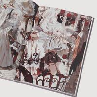 Duo Duo Japanese freelance illustrator Jiudu なぎ China 's first personal art book dynamic fantasy girl game thumbnail 4