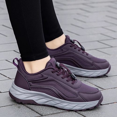 张凯丽老人鞋女防滑软底健步鞋男