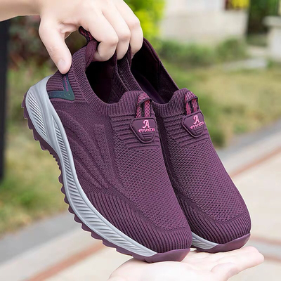 张凯丽老人鞋软底中老年健步鞋女