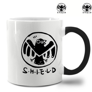 恶搞美剧神盾局特工变色杯家用儿童大号大容量定做马克杯陶瓷水杯